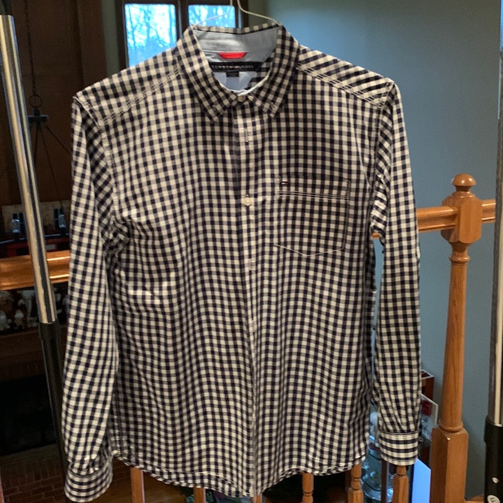Tommy Hilfiger Boys button down size L 16/18